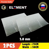 Element Car Soundproof Heat Deadening Vibrate Damping (2Pcs)