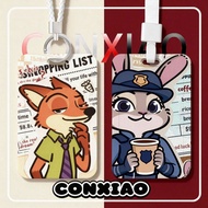 Card holder Crazy Zoo Student Slide card holder Meal card Bus card ID Protective Case Access Control