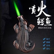 Cycle Gift Boyfriend 3.18 Strange Inflatable Embossed Green Flame Funny Crocodile Inflator Styling M