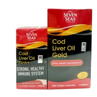 Seven Seas Cod Liver Oil Gold (500's + 100's)