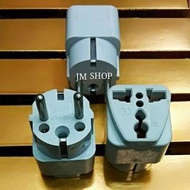 Over Plug 3-Prong to 2-Prong Travel Converter Adapter