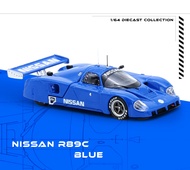 NISSAN R89C Blue 1:64 (INNO64)