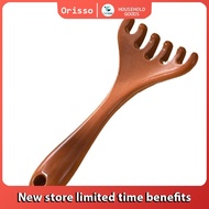 Orisso 6-Claws Head Massager Meridian Dredging Head Scalp Massager Scraper Massage Comb