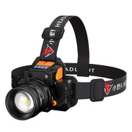 Head-Mounted Glare Lamp L9 Zoom Headlight USB Rechargeable LED Light Multifunctional Outdoor Night F