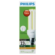 PHILIPS Essential Energy Saving Fluorescent Bulb 23W PLCE E27 (Daylight / Warm White)