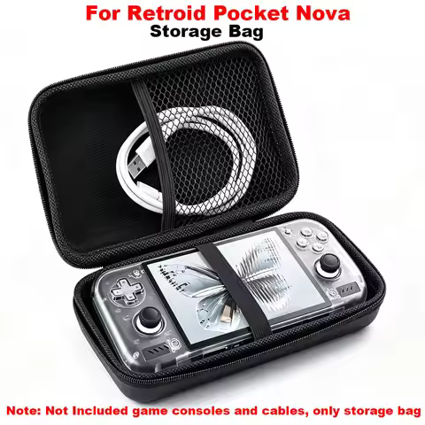 Hard Shell Storage Bag for Retroid Pocket Nova Games Console Travel Carrying Case for Retroid Pocket