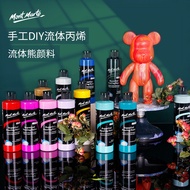 Montmartre Fluid Violent Bear Handmade Pigment White Embryo Influencer Fluid Bear Acrylic Set Fluid 