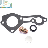 Marine 122 50°C  Thermostat Kit Compatible For Mercury Mariner 70-125 HP Outboard Replaces 18-3569 8