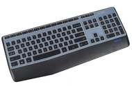 Keyboard Cover Skin for Logitech MK345 Wireless Full-Sized Keyboard with Plam Rest, Logitech MK345 K