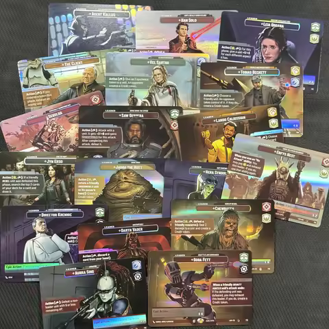 SWUDB Proxy Cards Showcase Foil A Lawless Time Aurra Sing Enfys Nest Han Solo Lando Calrissian Jyn E