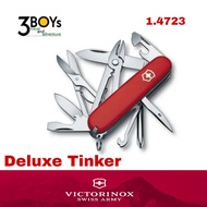 Victorinox รุ่น Deluxe Tinker มีดพกจากสวิส 17 ฟังก์ชั่น มีไขควงปากแฉกและคีม (1.4723)