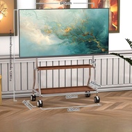 ตู้เก็บทีวีแบบเคลื่อนที่สำหรับ Samsung LeTV Huawei Smart TV 32-75 นิ้ว รถเข็นทีวีแบบเคลื่อนที่ได้ มี