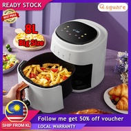 Air Fryer 8L, Large Capacity Digital Smart LCD Touch Control Kitchen Aid Healthy Cooker 空气炸锅机 Airfryer French fries