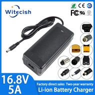 16.8V 5A Lithium Battery Charger for 4S 14.4V 14.8VElectric Drill Lithium Battery Pack Charger DC Hi