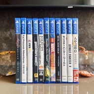 PS4 Play Station 4｜BATMAN ARKHAM KNIGHT、Fat Princess Adventures 中英文合版、FIFA 17、grand theft auto V、GUNDAM VERSUS、Horizon Zero Dawn 中英文合版、LEGO MARVEL SUPER HEROES、METAL GEAR SOLID V：THE PHANTOM PAIN、MONSTER HUNTER：WORLD、STREET FIGHTER V、人中之龍 0 誓約的場所 ｜game 遊戲