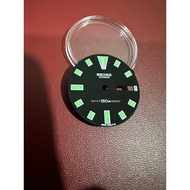 Watch Dial Accessories 28.5mm Green Luminous for Seiko 6309 7029 Movement