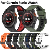 20mm 22mm 26mm Silicone Strap For Garmin Fenix 7X Strap , Fenix 7 , Fenix 6X , Fenix 6 Pro, Fenix 5X Fenix 5 Plus Strap WristStrap Garmin Forerunner 945 935 Quick Release Bracelet