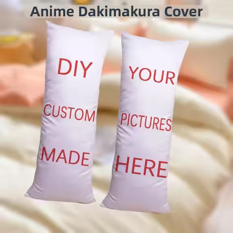 DIY Custom Print Anime Dakimakura Cover Hugging Body Pillowcase Throw Pillow Case Only One For You H