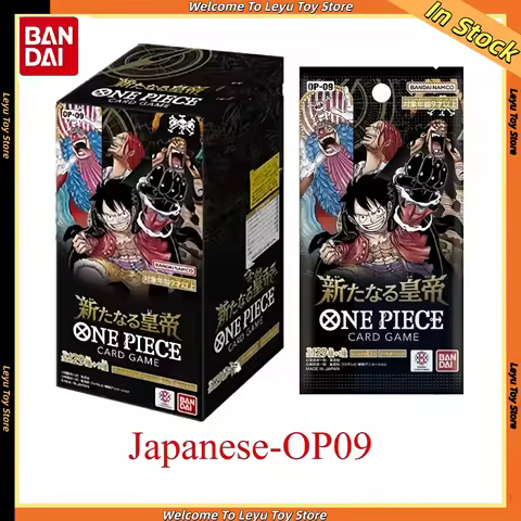 Hot Sale Bandai Original Anime One Piece Series OP-09 Booster Box The Emperor Of The New World Japan