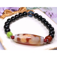 Tibetan Dzi Beads Ruyi Dzi Beads Tibetan Dzi Beads Ruyi Dzi Beads Ruyi Dzi Beads 38.2x13.4mm