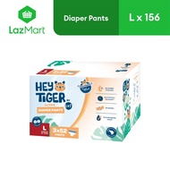 HEY TIGER Pants Super Jumbo Box LARGE (10-15 kg) - 156 pcs - Diaper Pants