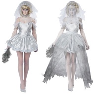 Export Halloween Costume Ghost Baby Ghost Bride Movie Cosplay Costume Game Uniform