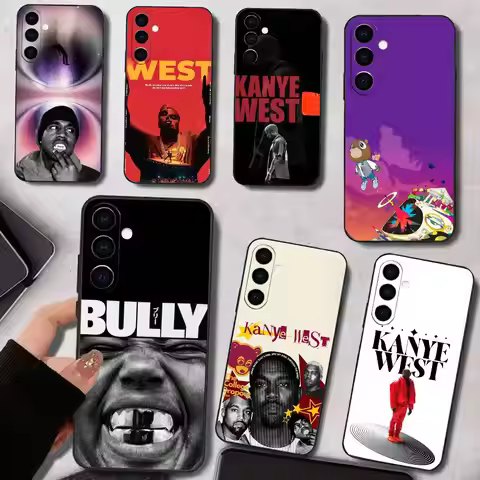 K-Kanye West Bully Phone Case For Samsung Galaxy A73,A72,A71,A70,A53,A52,A51,Soft Silicone Black Cov