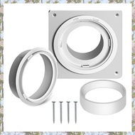 Dryer Vent Wall Plate with Hose(4 Inch 8 Feet)Twist Lock Dryer Vent Connector Kit4 Inch Dryer Duct C