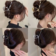 A151现货✨超大号金属抓夹13.5cm Oversized Metal Hair Clip 气质金属盘发抓夹女鲨鱼夹发夹发抓发饰头饰Metal Hair Clip Hair Claw Hair Ac