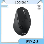 Logitech M720 wireless Bluetooth mouse office power saving home portable three-switch mouse