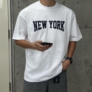 Genuine Korean 3TYPE Strong Soft Cotton City Print Short Sleeve T-Shirt 4 Colors YUPPIE Product 0422