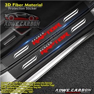 Ranger RAPTOR sticker ford ranger RAPTOR carbon 3d protector door 4pcs