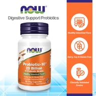 NOW Supplements, Probiotic-10™, 25 Billion, with 10 Probiotic Strains, Dairy, Soy and Gluten Free, 5