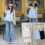 247store - Ruffled 2-String Shirt, Aobi2s641 Bear Chunky Shirt