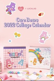 Carebears 2022 calendar 2022枱曆桌曆年曆 care bears