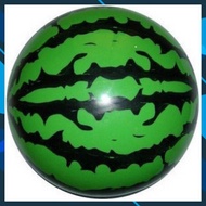 Watermelon-shaped rubber ball