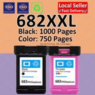 Compatible for HP 682 Ink Cartridge HP 682XL Ink HP 682XXL Ink HP 682 Black Color HP 682 Refillable 