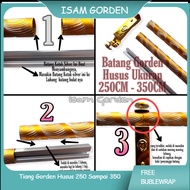 Minimalist window full set curtain pole Special 2.5 meters to 3.5 meters Curtain rod 250cm 300cm and