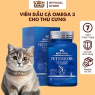 Pet Fish Oil Fish Oil Fish Oil, Omega 3 Supplement, Increases Resistance And Nourishes Hair Extremely Smooth