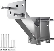 Spare Tire Mount Bracket for Trailer, 120LBS Weight Capacity, Fits Most 4 & 5 Lugs Wheels on 3.94″, 