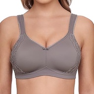 Women's Underwired Moulded London Minimiser Bra, Frosty Lavender, 44F, Frosty lavender, 44DDD
