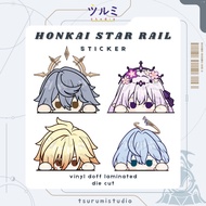 HSR Honkai Star Rail Characters Peeker Peeking Sticker Ngintip Sticker/ Chibi/ by tsurumistudio
