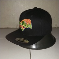 READY STOCK SPACE JAM TUNE SQUAD SNAPBACK HAT CAP