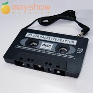 MAYSHOW Car Cassette Player Car Accessory Converter For iPod Mp3 Player CD Player