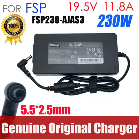 Genuine FSP AC Adapter ​FSP230-AJAN3 FSP230-AJAS3-1 19.5V 11.79A 11.8A 230W Charger For ADATA XPG XE