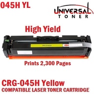 Compatible Canon 045H Yellow (CRG-045H Cart 045H) Compatible Toner Cartridge ( Prints 2.2k)