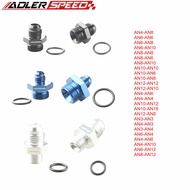 An3 An4 An6 An8 An10 An12 An16 An20 Male Flare To Orb O Ring Boss An Straight Cut O Ring Adapter Fit