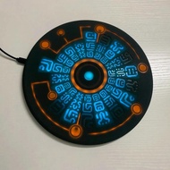 Sheikah Runes Magic Array Pad with Music and Light Effects Temple Elements 15W Fast Charging Wireles