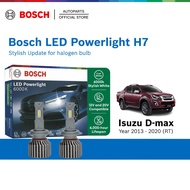 Bosch LED Powerlight Retrofit 6000K Isuzu DMax / DMax 2nd Gen (2013 - Present) H7 Car Halogen Headli