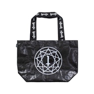 Heretic - Reusable Shopping Bag | Tote Bag - Black Pentagram